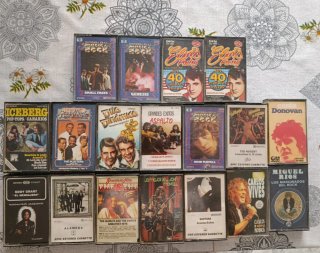 Lote 15 Cassettes Rock Nacional/Internacional