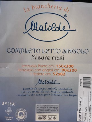 Completo letto singolo Inter