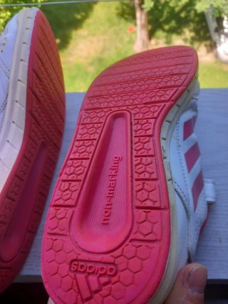 Scarpe Adidas Donna Bianco Rosa Velcro