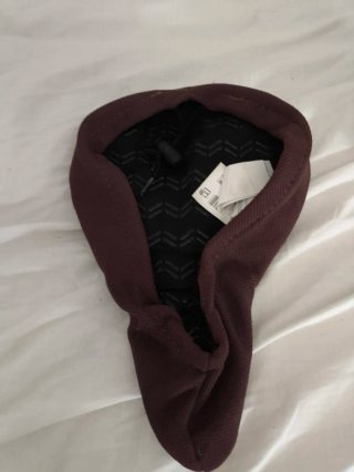 Funda sillín Btwin Memory Foam Marrón