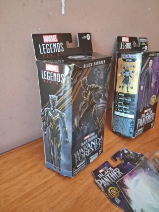 Lote Figuras Marvel Legends Black Panther
