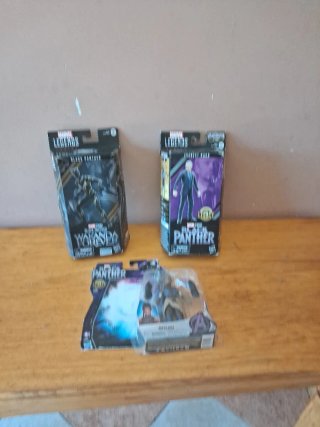 Lote Figuras Marvel Legends Black Panther