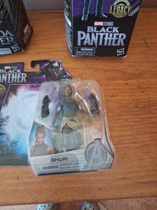 Lote Figuras Marvel Legends Black Panther