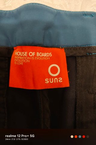 Pantaloni uomo Suns blu originale perfetto condiz.
