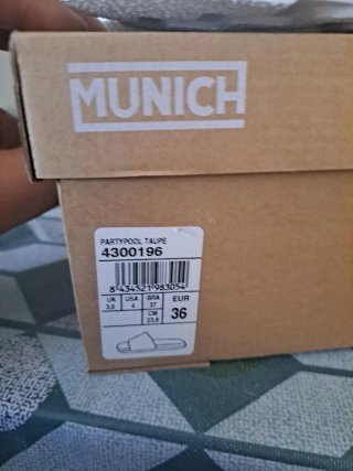 Ciabatte Munich Beige Taglia 36