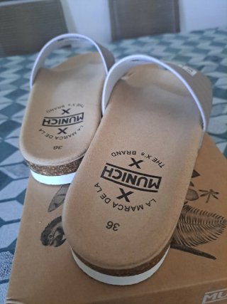 Ciabatte Munich Beige Taglia 36