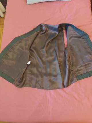 Chaleco gris elegante