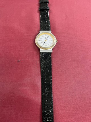 Reloj OLTEN señora oro y blanco