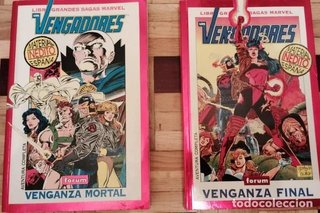 GRANDES SAGAS MARVEL: LOS VENGADORES TOMOS 1 Y 2