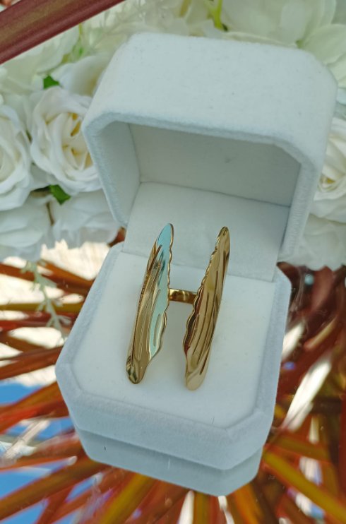 Anillo Alas Dorado