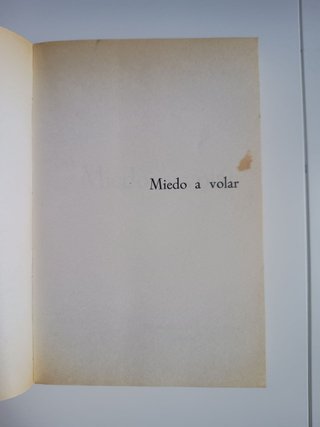Miedo a volar, novela de Erica Jong