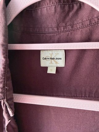 Camisa Calvin Klein Jeans Morada