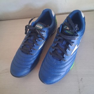 Scarpe da calcetto Joma blu e verdi