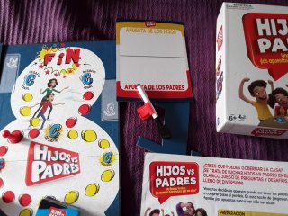Juego de mesa Hijos vs Padres