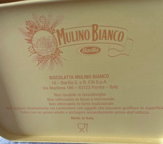 Scatola Mulino Bianco Biscolatta Gialla