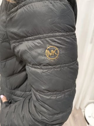 Plumífero Michael Kors Negro Dorado Talla M