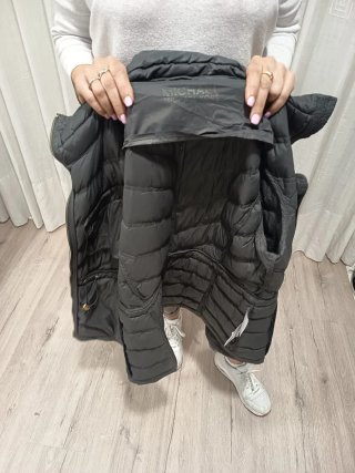 Plumífero Michael Kors Negro Dorado Talla M