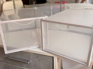 Cajas organizadoras de plástico UNIDAD