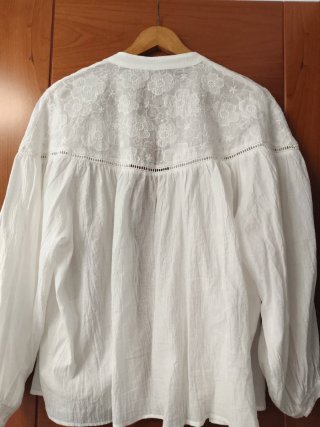 Blusa Live Shop Blanca Talla Única