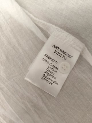 Blusa Live Shop Blanca Talla Única