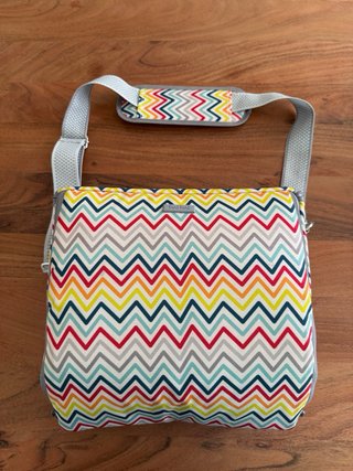 Bolso bandolera Tuc Tuc estampado animales zig-zag