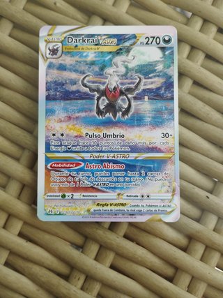 Carta Pokémon Darkrai V ASTRO 270 PS