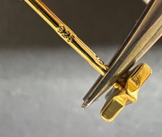 Pendiente estrella esmaltado Singularu 925