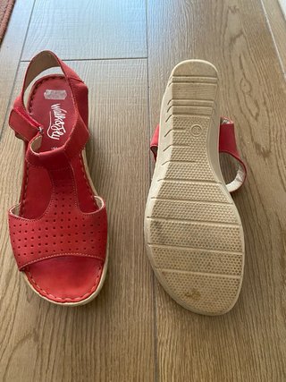 Sandalias Walk And Fly Rojas