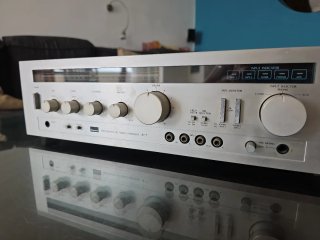 Amplificador Sansui A-7 DC Servo Silver Plata