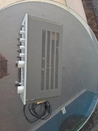 Amplificador Sansui A-7 DC Servo Silver Plata