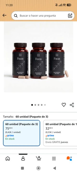 Zzen concentración suplemento