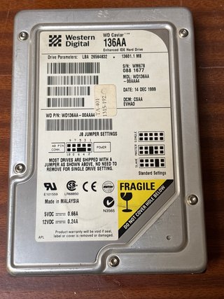 Lote Discos Duros Fujitsu, Seagate, WD