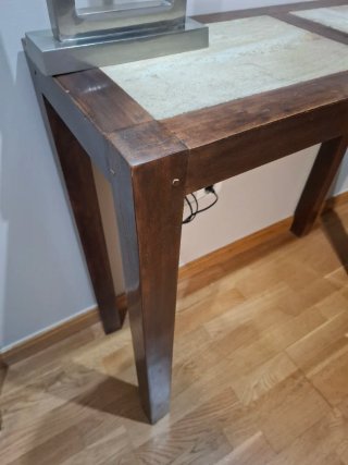 Mueble recibidor con espejo
