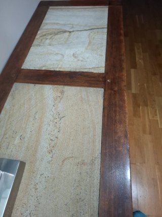 Mueble recibidor con espejo