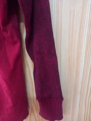 Jersey Desigual Rojo con Detalles