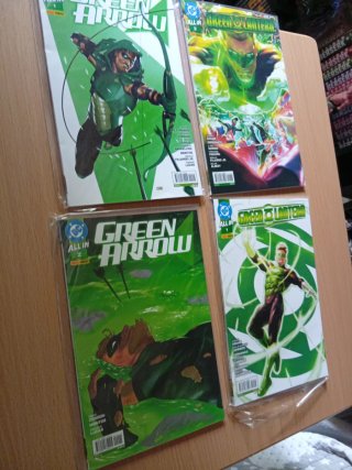 Pack DC comics Green lanter Green Arrow