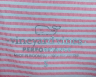 Camisa rosa a rayas Vineyard Vines