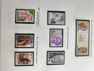 Colección sellos España 1986-1994. Completo