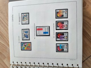Colección sellos España 1986-1994. Completo