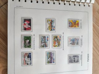 Colección sellos España 1986-1994. Completo