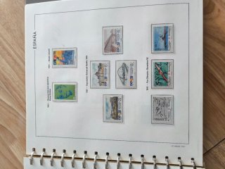 Colección sellos España 1986-1994. Completo