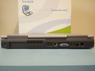 Portátil antiguo Acer Aspire 1603LC_2.6 Windows XP