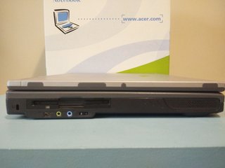 Portátil antiguo Acer Aspire 1603LC_2.6 Windows XP
