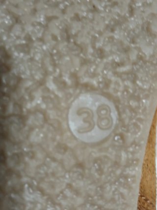 Botín camel con cordones y cremallera