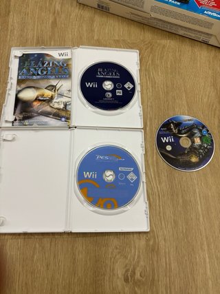 Lote Wii : videojuegos y accesorios todo 15 euros