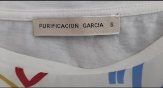 Camiseta estampada mujer