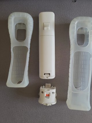 Mando Wii + Nunchuk Nintendo + Motion Plus + funda