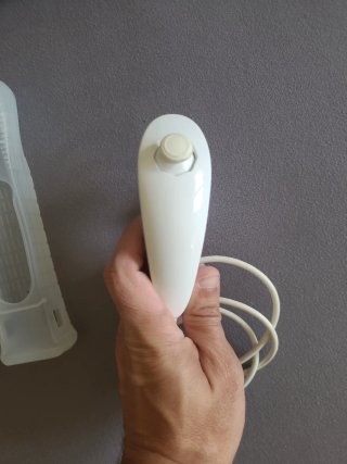 Mando Wii + Nunchuk Nintendo + Motion Plus + funda