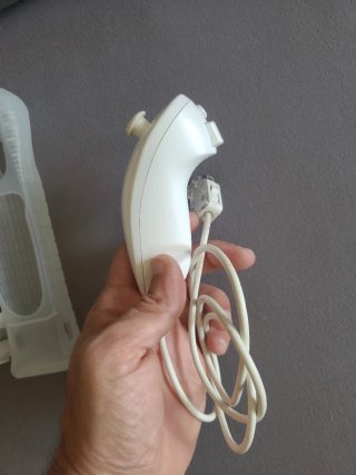 Mando Wii + Nunchuk Nintendo + Motion Plus + funda