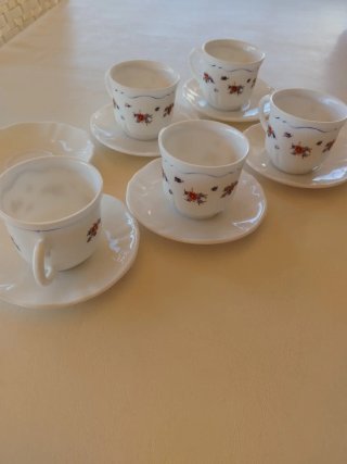 Juego de café de porcelana